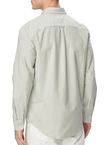 Camisa Oxford Verde para Homem Tommy Hilfiger