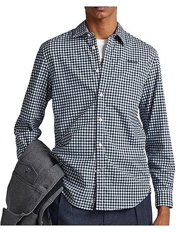 Camisa Pepe Jeans PM308208 para Homem Preta/Branca