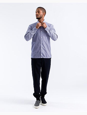 Camisa perspective azul regular