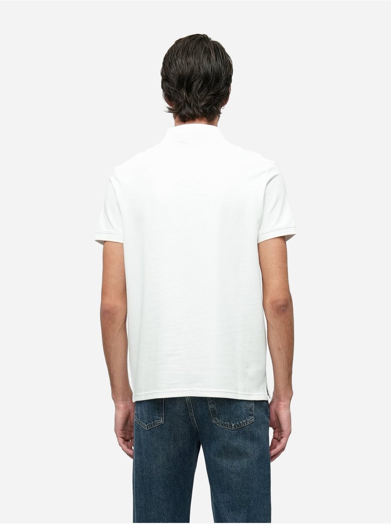 Camisa pólo calçar - Calvin Klein Branco - Kiabi