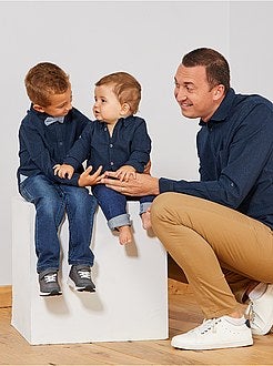 Camisa pontilhada - Kiabi