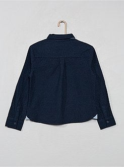 Camisa pontilhada - Kiabi