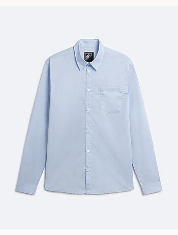 Camisa pop azul regular
