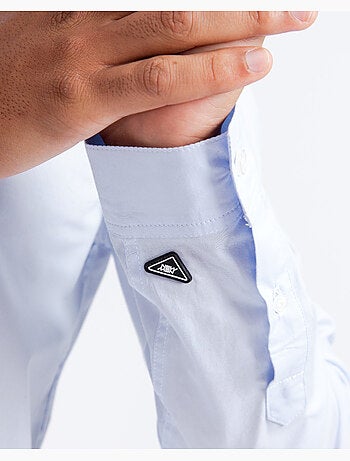 Camisa pop azul regular