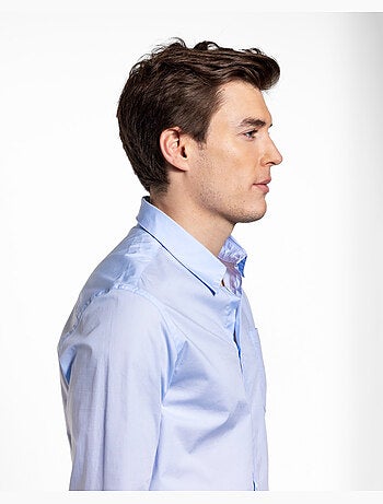 Camisa pop azul regular
