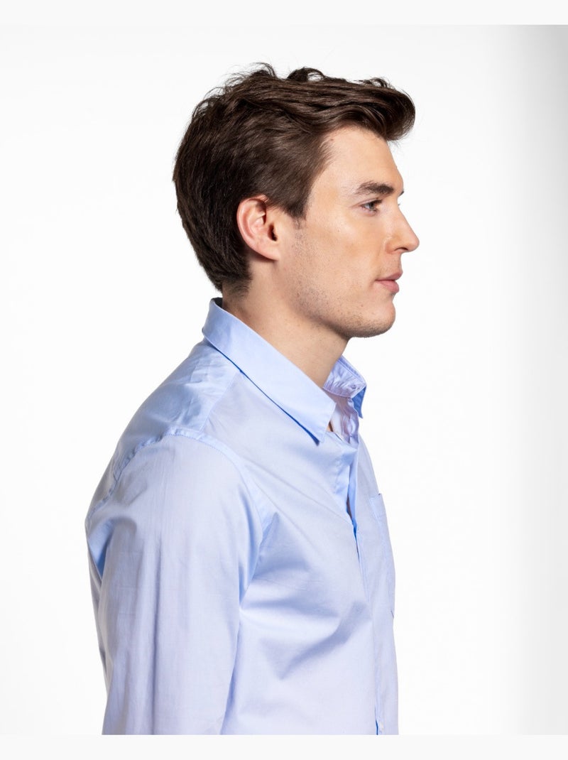 Camisa pop azul regular Azul - Kiabi