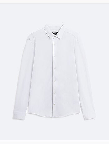 Camisa pop branco regular