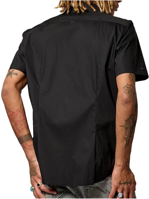 Camisa preta de homem kaporal baraj - Kiabi Camisa preta de homem kaporal baraj - Kiabi