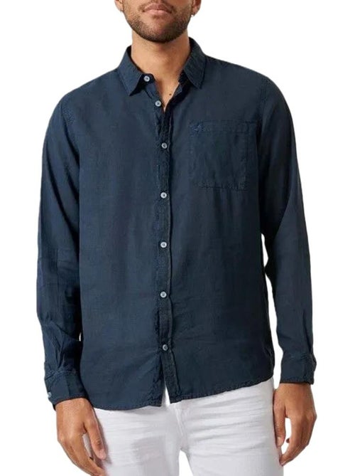 Camisa Preta Masculina Kaporal MOTUS - Kiabi Camisa Preta Masculina Kaporal MOTUS - Kiabi