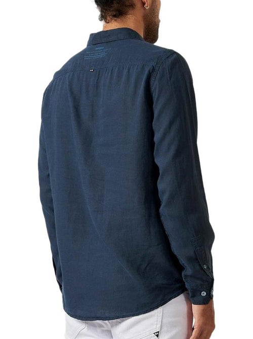 Camisa Preta Masculina Kaporal MOTUS - Kiabi Camisa Preta Masculina Kaporal MOTUS - Kiabi