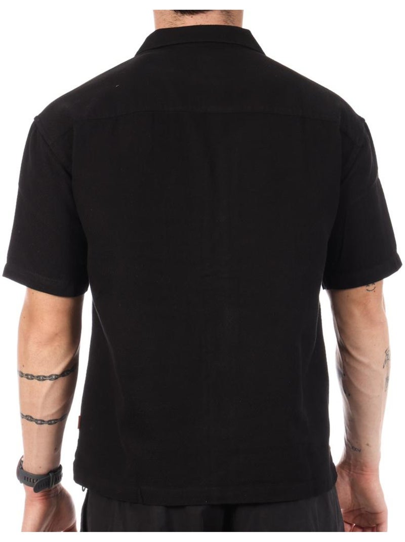 Camisa Preta Masculina Kaporal TOKYOE Preto - Kiabi