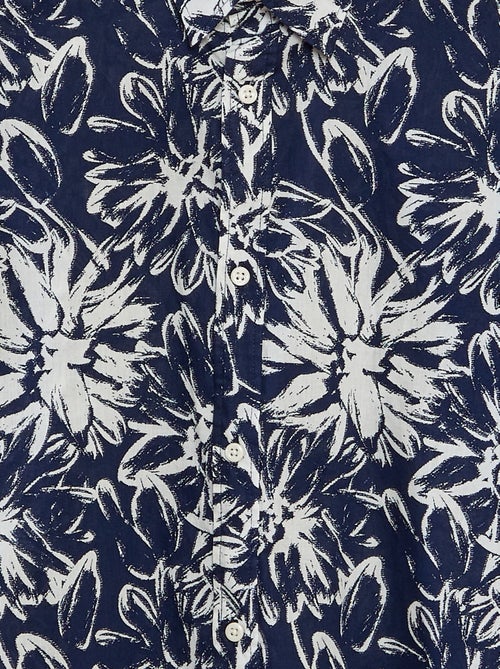 Camisa 'Produkt' de manga curta e estampado de fantasia - Kiabi