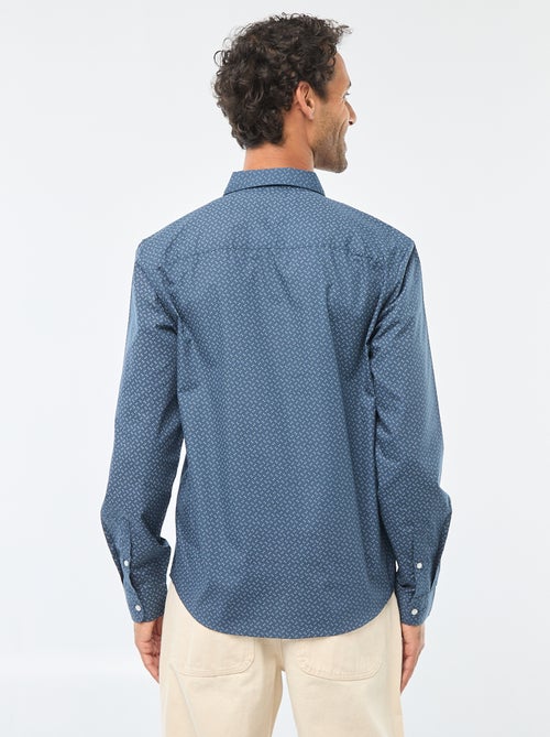 Camisa regular às bolinhas - Kiabi Camisa regular às bolinhas - Kiabi