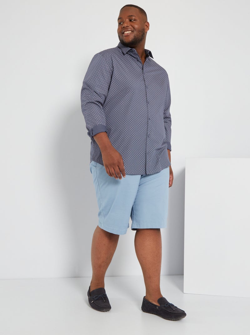 Camisa regular com motivos de fantasia CINZA - Kiabi