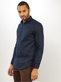 Camisa regular em algodão oxford - Kiabi