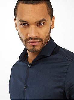 Camisa regular em algodão oxford - Kiabi