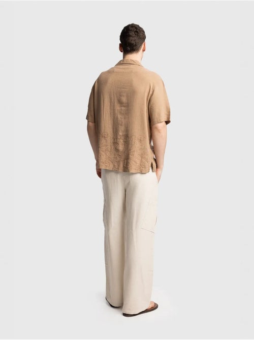 Camisa regular fit de manga curta giesto - Kiabi Camisa regular fit de manga curta giesto - Kiabi