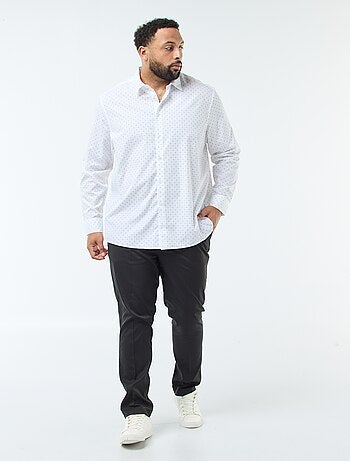 Camisa regular fit estampada
