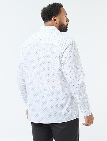 Camisa regular fit estampada