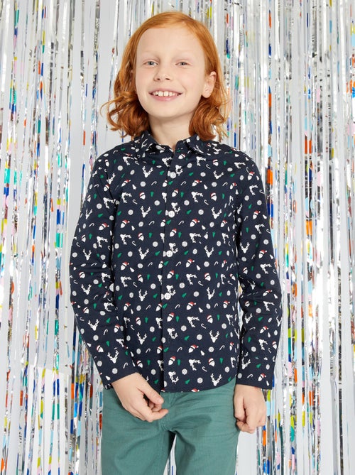 Camisa regular 'Natal' - Kiabi