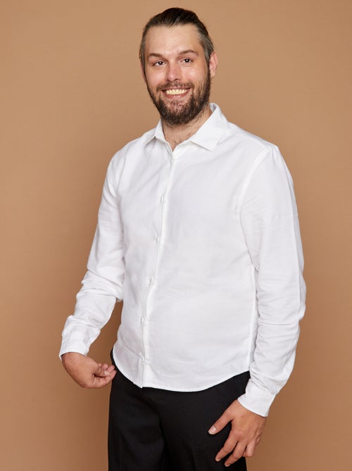 Camisa reta - coleção fácil de vestir - Kiabi