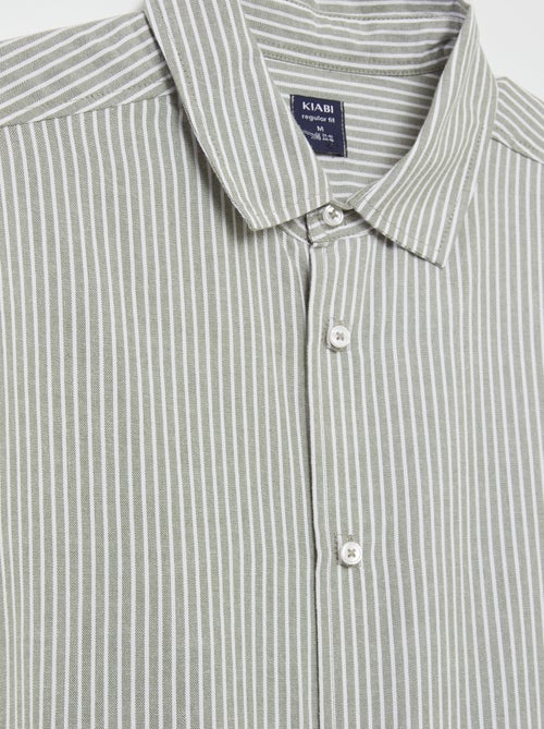 Camisa reta - coleção fácil de vestir - Kiabi