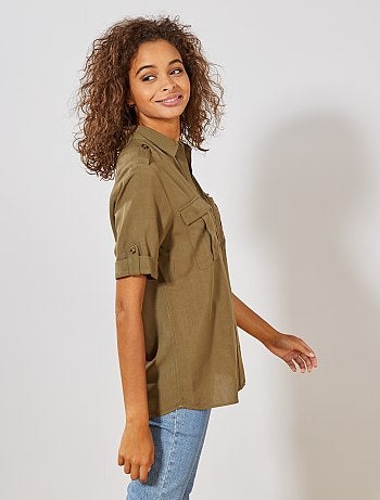 Camisa saariana soltinho - Kiabi