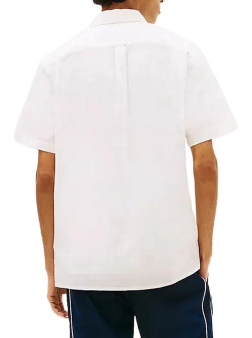 Camisa Seersucker Branca de Homem Tommy Hilfiger - Kiabi Camisa Seersucker Branca de Homem Tommy Hilfiger - Kiabi
