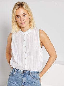 Camisa sem mangas - Kiabi