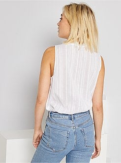 Camisa sem mangas - Kiabi