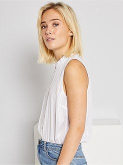 Camisa sem mangas - Kiabi