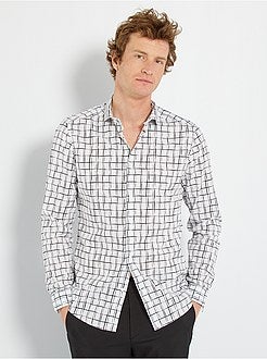 Camisa slim - Kiabi