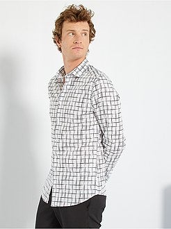 Camisa slim - Kiabi