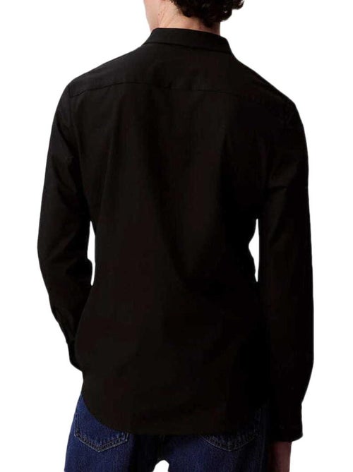 Camisa Slim Calvin Klein Jeans Tech Stretch para Homem - Kiabi Camisa Slim Calvin Klein Jeans Tech Stretch para Homem - Kiabi