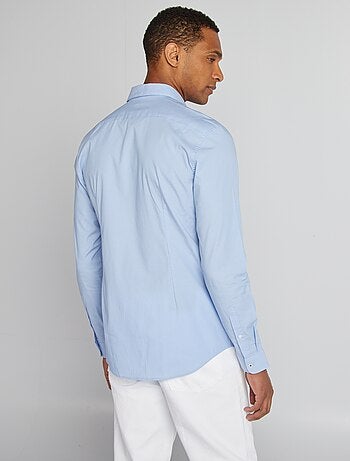 Camisa slim com motivo