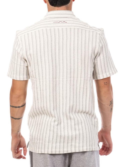 Camisa Teddy Smith Akuma Bege para Homem - Kiabi