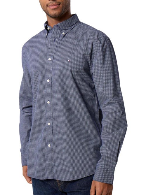 Camisa Tommy Hilfiger Flex Popline para Homem - Kiabi Camisa Tommy Hilfiger Flex Popline para Homem - Kiabi