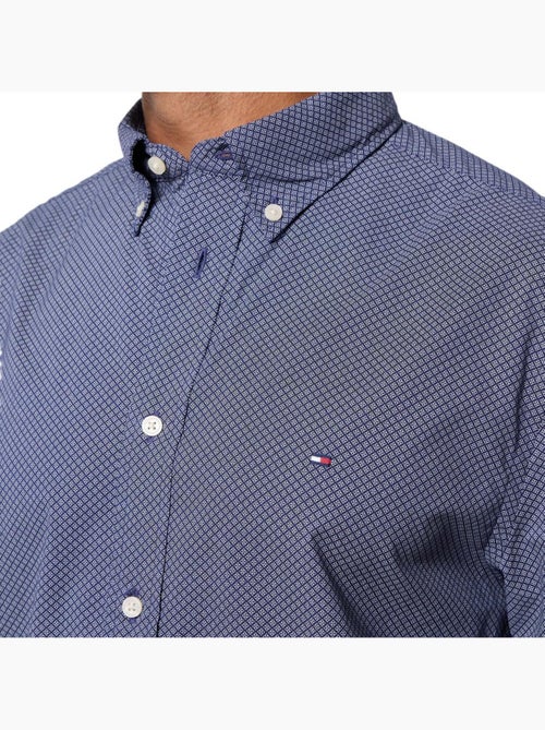 Camisa Tommy Hilfiger Flex Popline para Homem - Kiabi Camisa Tommy Hilfiger Flex Popline para Homem - Kiabi