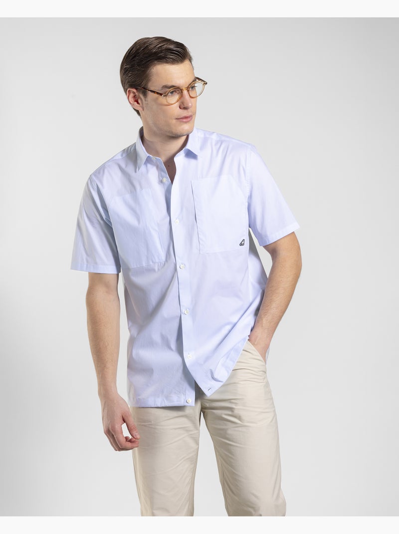 Camisa trip azul regular Azul - Kiabi