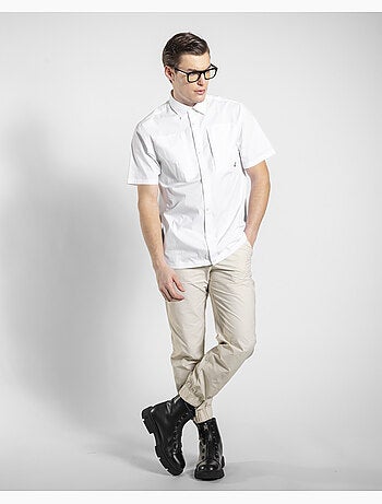 Camisa trip branco regular