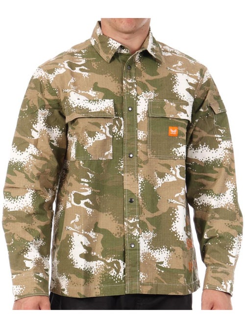 Camisa Verde Masculina Kaporal TWISTE - Kiabi Camisa Verde Masculina Kaporal TWISTE - Kiabi