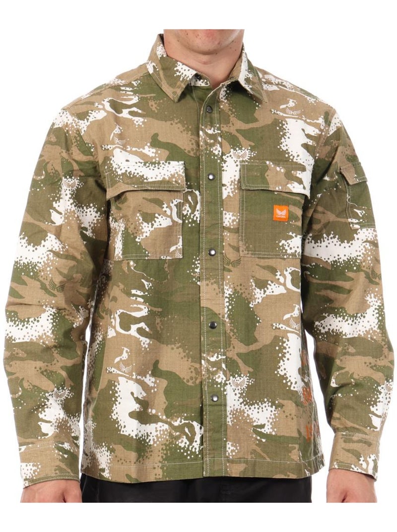 Camisa Verde Masculina Kaporal TWISTE Verde - Kiabi