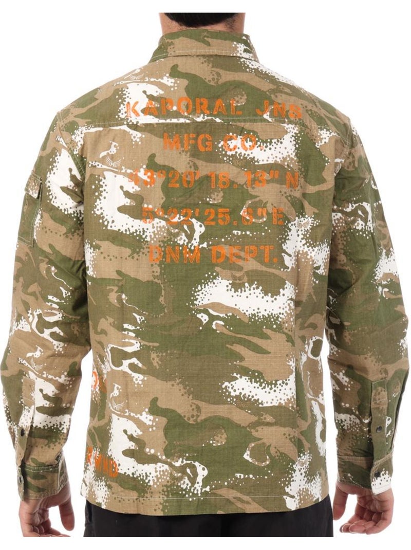 Camisa Verde Masculina Kaporal TWISTE Verde - Kiabi