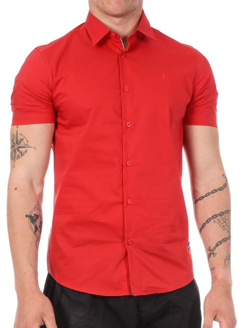 Camisa Vermelha para Homem Kaporal Kourama - Kiabi Camisa Vermelha para Homem Kaporal Kourama - Kiabi