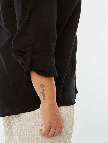 Camisa 'Veromoda' de linho misturado