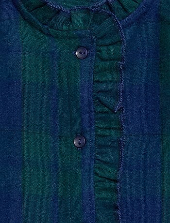 Camisa vitoriana aos quadrados