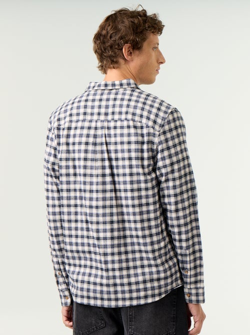 Camisa xadrez - Kiabi
