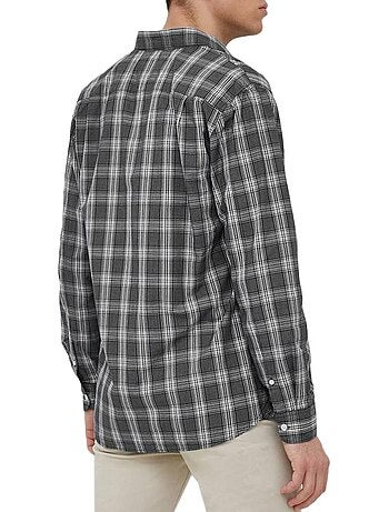 Camisa Xadrez Azul-Marinho Pepe Jeans Lynwood para Homem