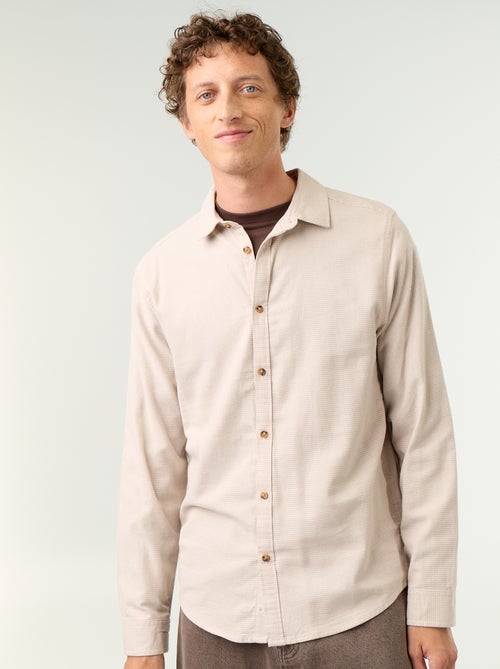 Camisa xadrez - Kiabi