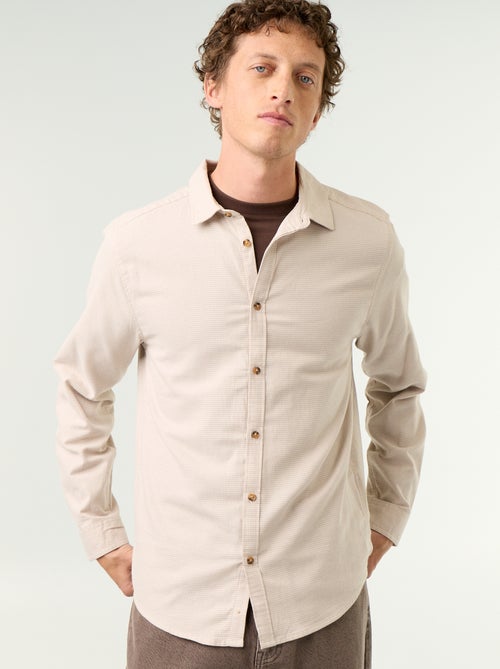 Camisa xadrez - Kiabi
